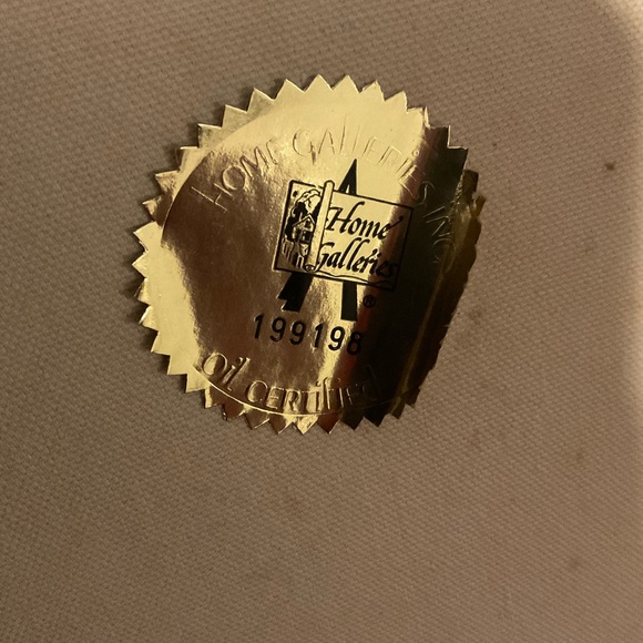 Art, seascape oil vintage painting, oil certified sailing ship art - Picture 7 of 11